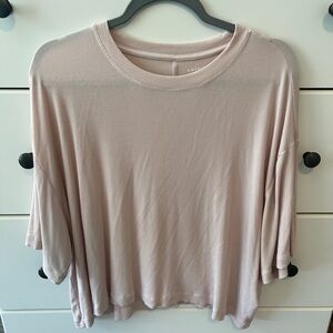 American Eagle Ribbed Boxy Tee